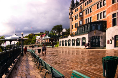 Frontenac boardwalk, Quebec