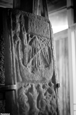 'School of Kintyre' carving, Saddell Abbey