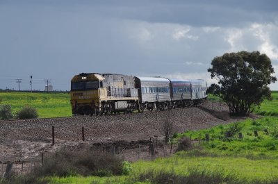 Stormy Overland at Murtoa