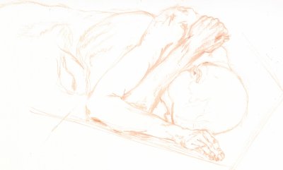 gesture conte drawing