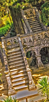 Castle / #Palacio de #Monserrate, Portugal ancient stairs