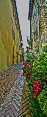 Magic Italy with the narrow streets