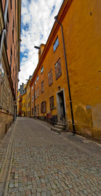#Old #Stockholm, a very #narrow #street