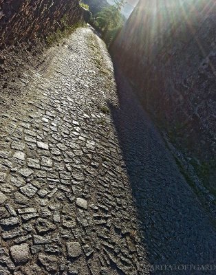 Ancient stone road, Portugal