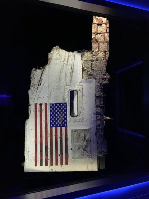 KSC - Shuttle Challenger framgent