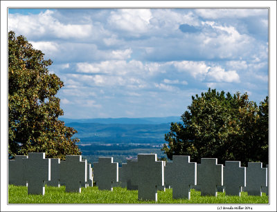 Military Cemetery above Bergheim