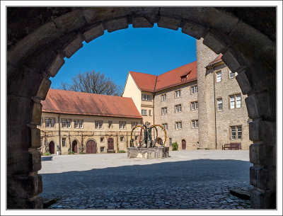 Inner Court of Schloss Weikersheim