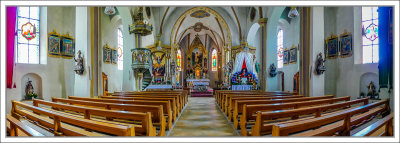 Church in Nauders - Pano