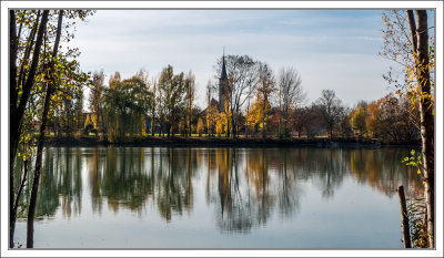 Pond in Iphofen