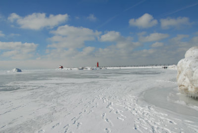Lake Michigan from Grand Haven