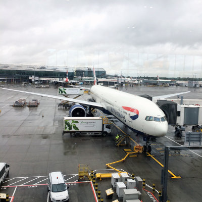 Our Plane at Heathrow