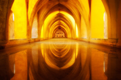 Indoor Pool, Alcazar Palace, Seville