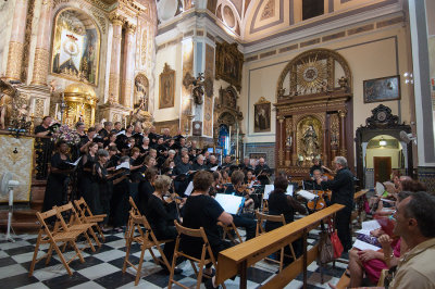 Performance at Iglesia del Santo Angel, Seville
