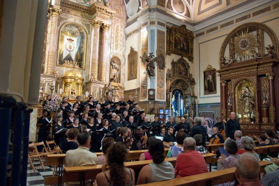 Performance at Iglesia del Santo Angel, Seville