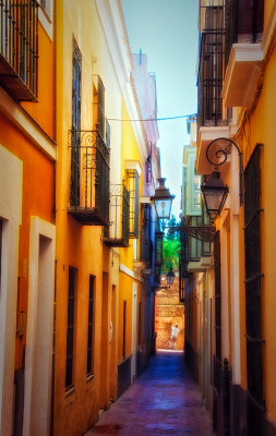 Steet near Plaza Venerables, Seville