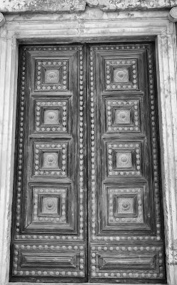 Door, the Alhambra Palace, Granada