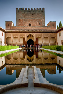 Court of the Myrtles, Alhambra Palace, Granada
