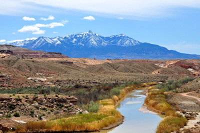 Fremont River & the Henry Mountains