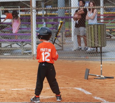 Caden first game age 4 and 11 mo