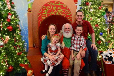Santa sees the Family 2014