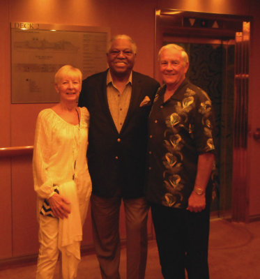 Mary and Ron with Everett Greene