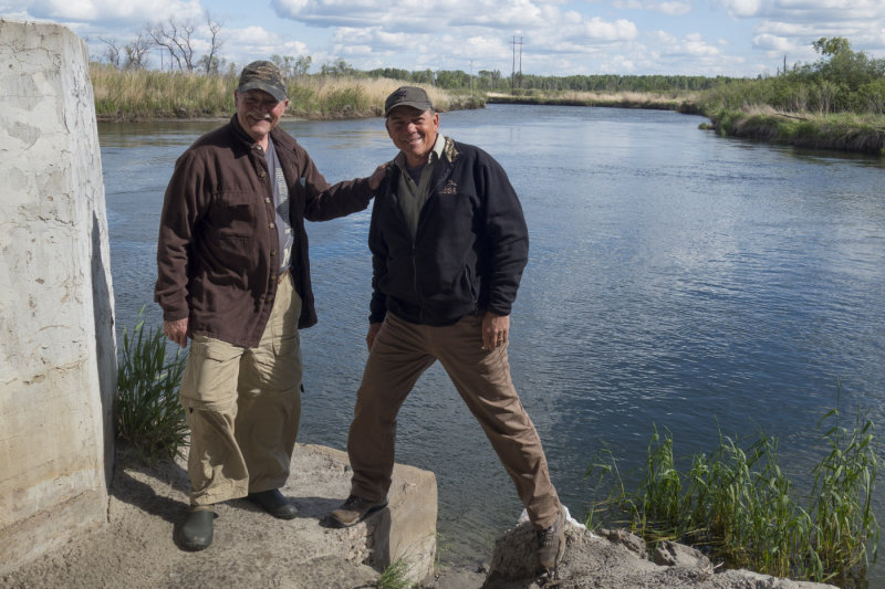 Harry Forbes and Bob Friedrichs and the headwaters of the Mightly Mississippi!