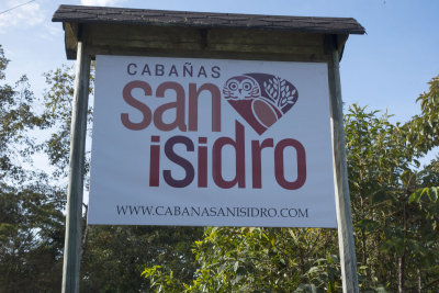 Cabanas San Isidro entrance