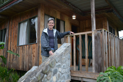 Gail at Cabanas San Isidro