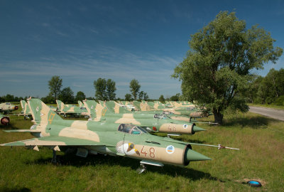 A magyar vadszgp-temető  -  Hungary's graveyard of jet fighters