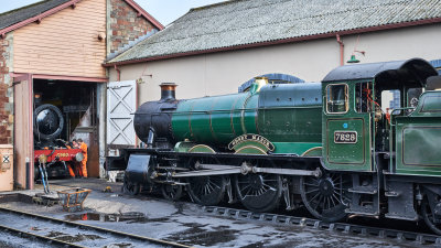 GWR 4-6-0 No.7828 in 2016