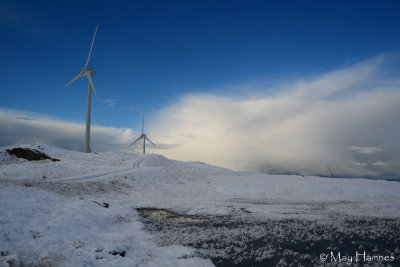 Bessakerfjellet first snow 2013