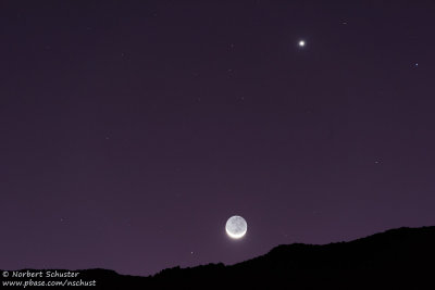 Moon Over Tiras Mountains