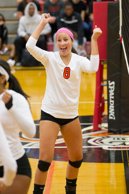 2014 Heidelberg Volleyball vs Otterbein