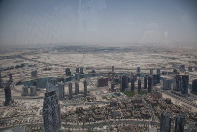 From Burj Khalifa Looking Across Dubai