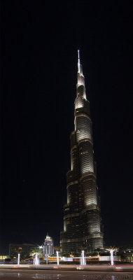 Burj Khalifa At Night
