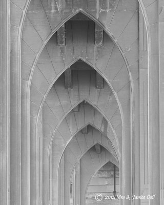 Arches, Yaquina Bay Bridge, Newport, OR