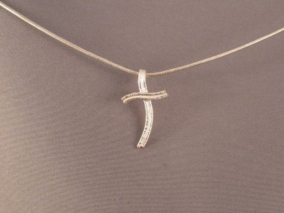 Small hammered cross - sold