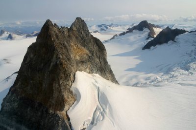Juneau Ice Field (aerial shot)