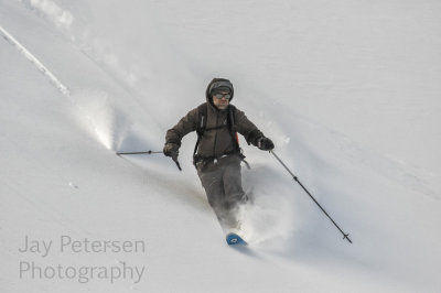 skiing