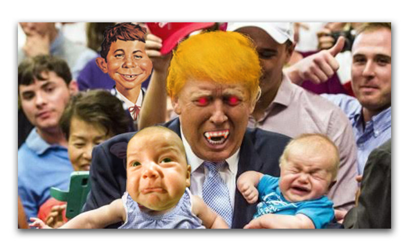 Trump: Baby Vampire
