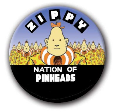 Nation Of Pinheads Button