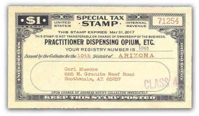 My Opium Stamp