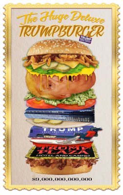 HUUUGE Deluxe Trumpburger