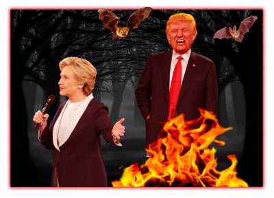 Vampire Trump Ready to Assault Hillary at 2nd Debate!