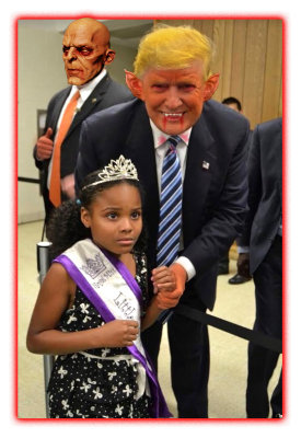 Trump Vampire Terrifies Princess