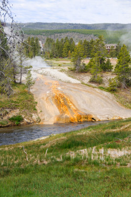 Upper Basin in Yellowstone National Park