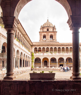 Convento de Santo Domingo with Cathedral in Back