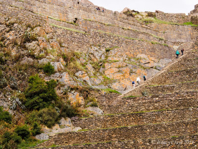 Inca Ruins in Ollantaytambo, Peru