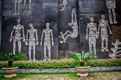 Memorial Wall in Hoa Lo Prison (aka Hanoi Hilton (3043)