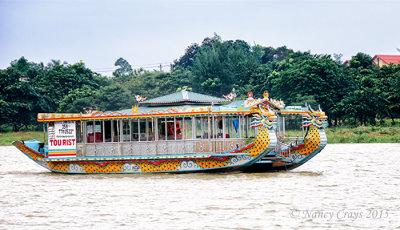 Another Ornate Boat on the Perfume River (3695)